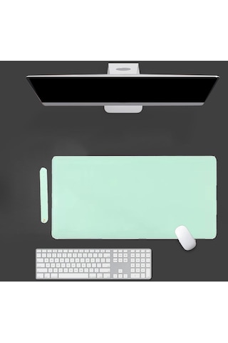 Suntek Genişletilmiş Oyun Mouse Pad'i, Desk Yeşil-ve-mavi