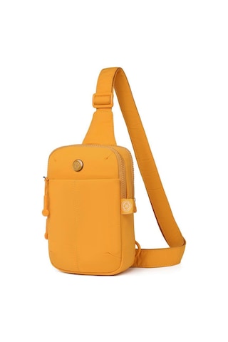 Smart Bags Mikro Poly Kumaş Kadın Bodybag Postacı Çantası 3337 Hardal