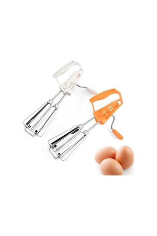 Primepickings Çift Dönüşlü El Çırpma Teli, Paslanmaz Çelik Mutfak Blenderı, Rastgele Renk Diğer