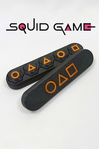 Squid Game Dark Serisi Beş Taş 5 Taş Oyunu Gonggi Kalamar Oyunu
