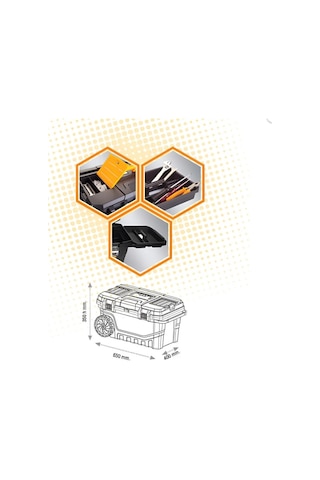 Süper Bag Asr-4024 Pro Mobil Tekerlekli Takım Çantası