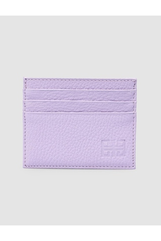 Cabani %100 Hakiki Deri Lila Unisex Kartlık Lila