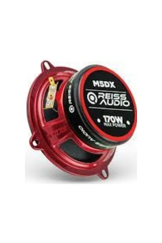 Reiss Audio Rs-M5Dx 13Cm Çifti 340 Watt Carbon Seri Amfi Uyumlu M
