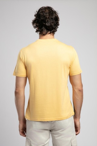 Lee Cooper Nelli Erkek O Yaka T-shirt-19935 Sarı