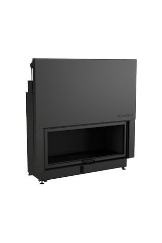 Echa Tech Asansörlü Çelik Şömine Haznesi Düz 120 X 51 D