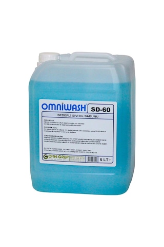 Omniwash Sd-60 Sıvı El Sabunu Nemlendiricili 5000ml 4 Adet
