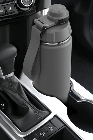 Stevig 1 Hand Leak-proof Sızdırmaz Çelik Termos 500 Ml Grey St-209