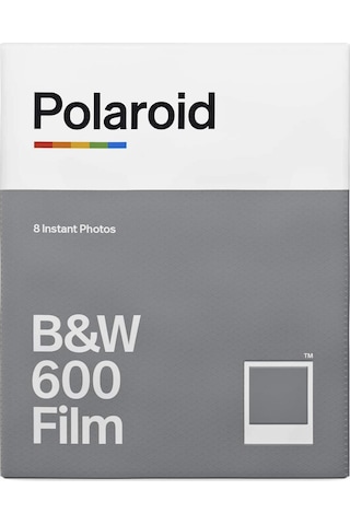 Polaroid B&W For 600 8'li Film