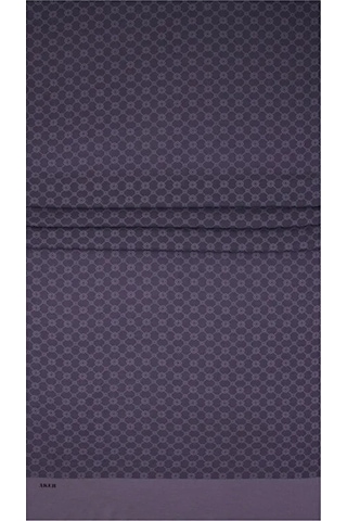 Aker Elegance Monogram Polyester Şal - 1090100 Siyah