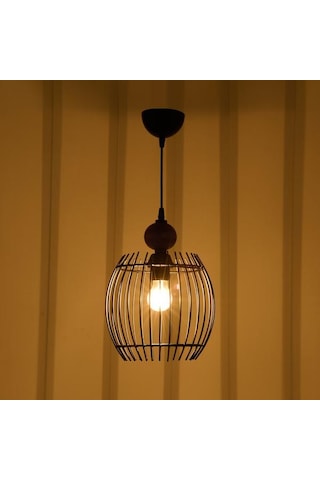 Safir Light Fiorenze Metal Sarkıt - Siyah - 80 Cm Siyah