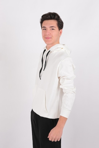 Five Pocket Fp24b2099 Erkek Kapüşonlu Sweatshirt Off White