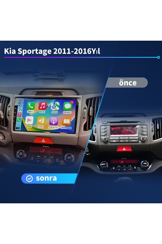 Kia Sportage 2011-2016yıl 2gb Ram 32gb Rom Navigasyon Multimedy