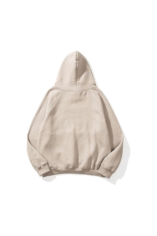 Altamira Unisex Essantial Baskılı Oversize Kapşonlu Sweatshirt 001