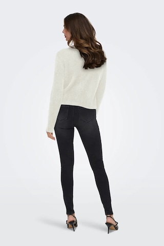 Only Kadın Onlpetra İnci Düğmeli Bisiklet Yaka Örgü Hırka 15350655 Ekru Ekru