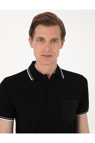 Pierre Cardin Erkek Siyah Tişört 50302631-vr046 Siyah