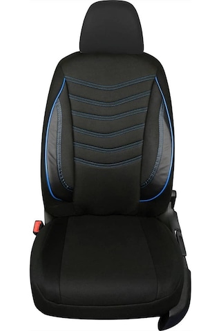 Navi Yeni Nesil Serisi Universal Oto Koltuk Kılıfı Siyah-Mavi