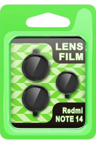 Note 14 5g Raze Metal Kamera Lens - Siyah