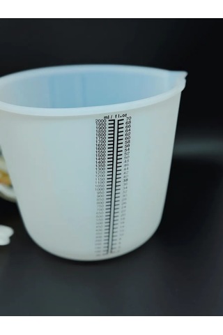 Galinacandles 2 Litre Esnek Silikon Alçı Karıştırma Kabı 471880791