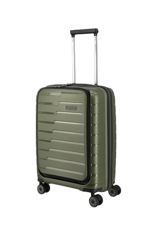 Travelite Ön Cepli Air Base Trolley S Kabin Boy Valiz Yeşil