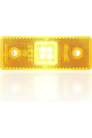 Sanel Ön Arka Yan 4 Led Lamba Sarı 10v 30v Sml01y