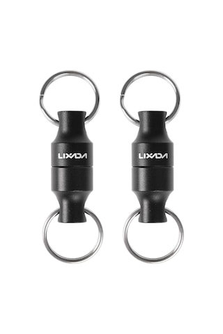 Jeemson Balıkçı Mıknatıs Tutucu 2 Adet - 3kg Çekiş Gücü, Alüminyum Alçı, Vesta/dop Çanta Bağlantısı, Olta Aletleri İçin