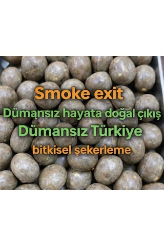 Sigara Bıraktırma Ve Etkilerini Temizlemek İçin Geliştirilmiş Bitkisel Şeker 8 Adetli 5 Paket