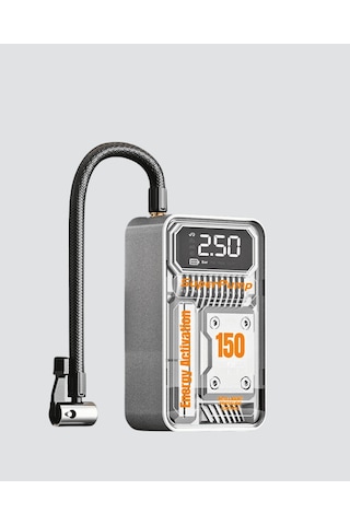 Kablosuz Hava Pompası, 150 Psı, 6000mah Şarjlı, Taşınabilir