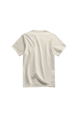 Unisex Kısa Kollu Hat Sanatı Ve Tarihi Kolaj Baskılı Tişört S - 2xl T300031 Krem