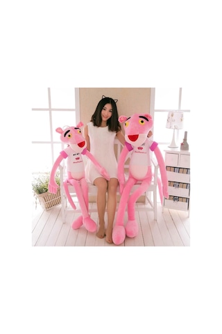 Peluş, Efsane Pembe Panter - Pink Panther 60 Cm. Renkli