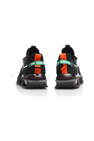 Aırboos Erkek Sneakers - Sıyah Yesıl 001