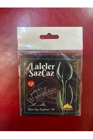 Laleler Uzun Sap Pramıd Bağlama Teli