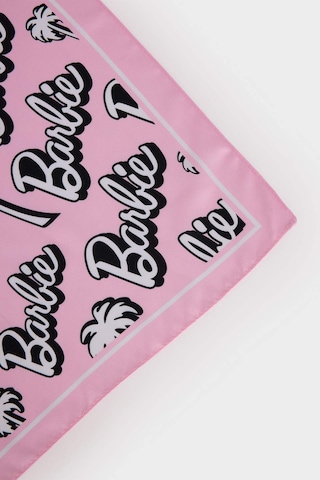 Defacto Kız Çocuk Barbie Desenli Dokuma Şal G0411a8nspn2 Pembe