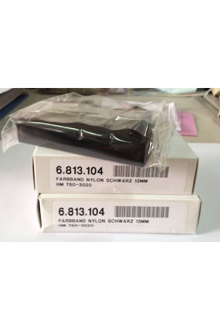 Havvo Hm750-hm850 Ribon Siyah Şerit Kartuş 13mm