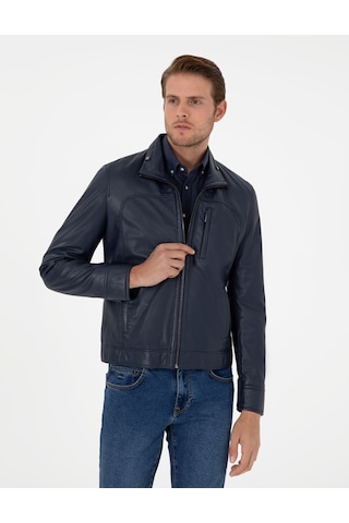 Pierre Cardin Erkek Lacivert Deri Mont-kaban 50300560-200 Lacivert