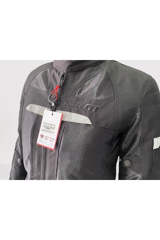 Forte Gt Inferno Kadın Motosiklet Montu 4 Mevsim Siyah Renk