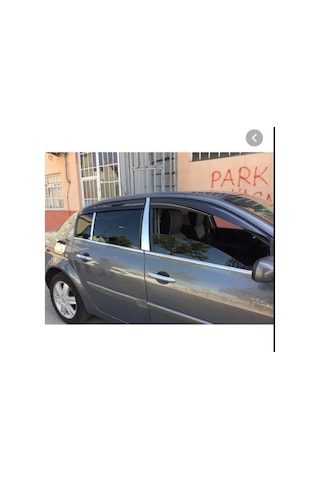 Renault Megane 2 Krom Kapı Direği 4 Parça 2003-2008 Paslanmaz