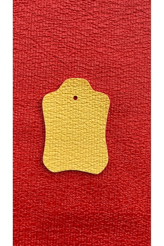 Elsa Desen Suni Deri Döşemelik, Çantalık 100 X 140 Pantone 13-0849tcx Pantone 13-0849