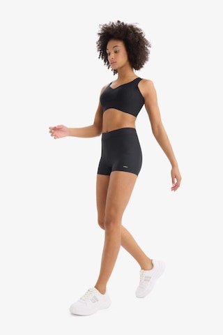 DeFactoFit Slim Fit Dar Kesim Sporcu Deniz Şortu B6397AX25HSBK81 Siyah