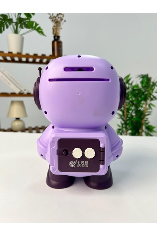 Favora Şifreli Astronot Kumbara - Mor