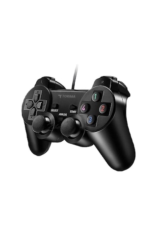 Torima P2 Analog Usb Joystick PC Gamepad Oyun Kolu Siyah