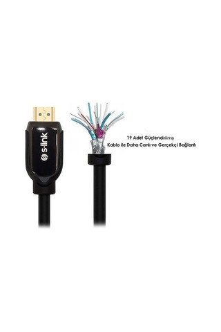 S-Link Sl-H8K01 1.5 M Hdmı Kablo
