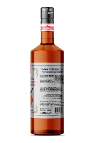 Nish Pumpkin Spices Bal Kabağı Aromalı Şurup 700 Ml - Pet Şişe