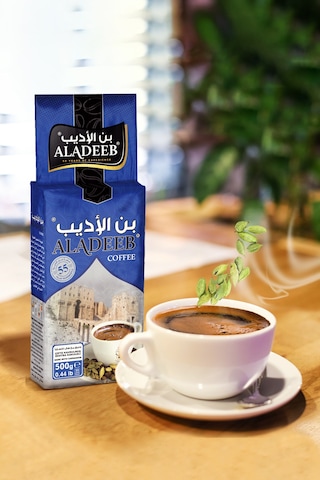 Aladeeb Çifte Kavrulmuş Ekstra Kakuleli Türk Kahvesi 500 G