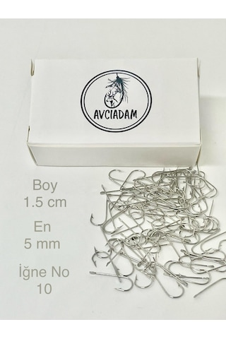 Beyaz Çapari İğnesi No:10 -16007 Beyaz Çapari İğnesi No:10 -16007