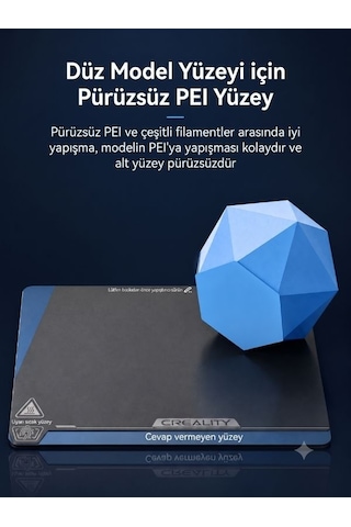 Creality K1c Smooth Peı Yapı Plakası 265 250 8mm