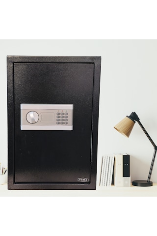 Yuma Ym-801-xxl Elektronik Şifreli Ve Anahtarlı Çelik Kasa