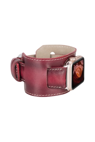 Apple Watch Uyumlu Deri Kordon 42-44-45mm Cuff V4ef Diğer Apple Watch Uyumlu Deri Kordon 42-44-45mm Cuff V4ef Diğer
