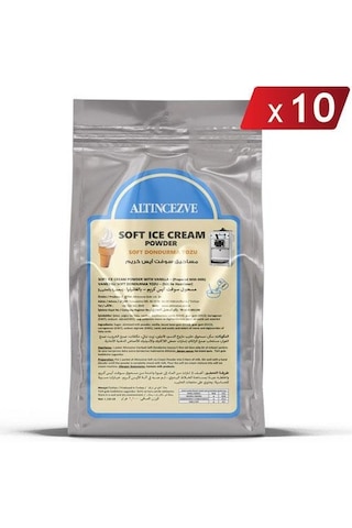 Altıncezve Soft Dondurma Tozu Vanilyalı 10 x 1300 G Altıncezve Soft Dondurma Tozu Vanilyalı 10 x 1300 G