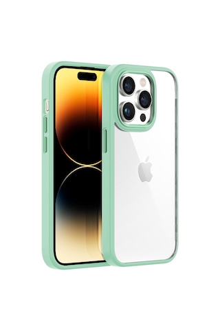 Buff Apple Uyumlu iPhone 14 Pro Yeni Hava Tampon Kılıfı Sierra Blue