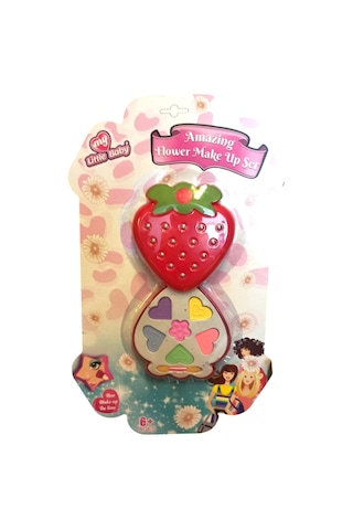 Çilek Rüyası: Sürülebilir Tek Katmanlı Oyuncak Makyaj Seti